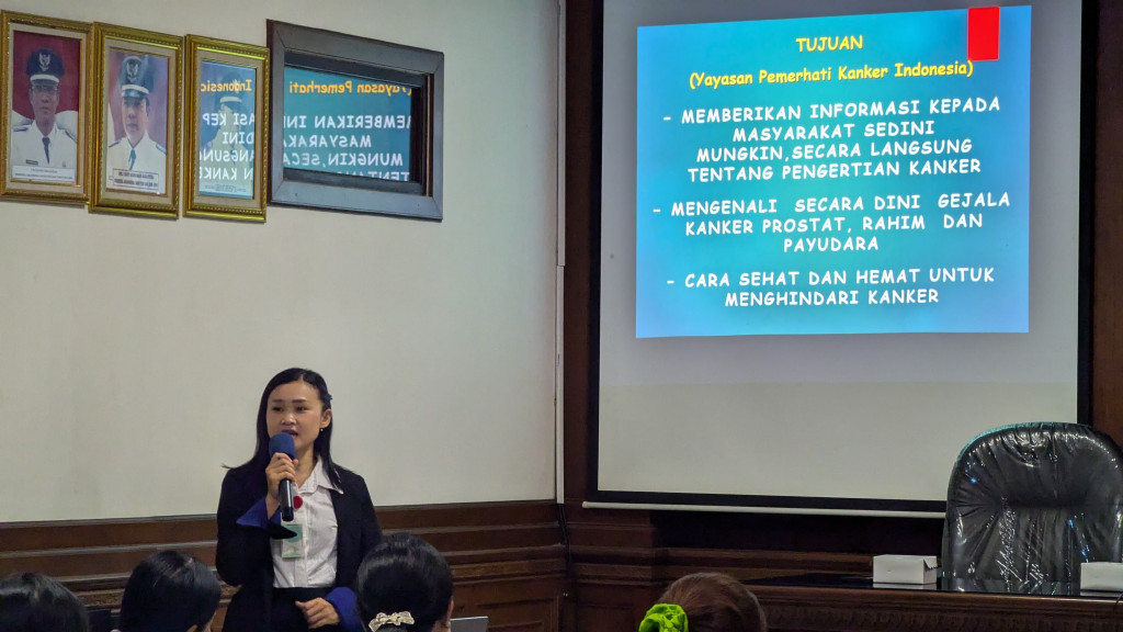 Sosialisasi Penyakit Tumor dan Kanker oleh Yayasan Pemerhati Kanker Indonesia